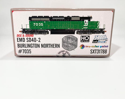 Scaletrains Rivet Counter Burlington Northern SD40-2 #7035