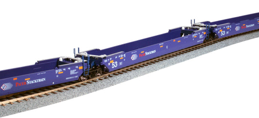 Kato Maxi IV 53' Well Car 3-Unit Sets