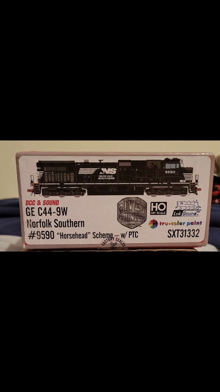 Scaletrains Rivet Counter Norfolk Southern C44-9W #9590 DCC & Sound