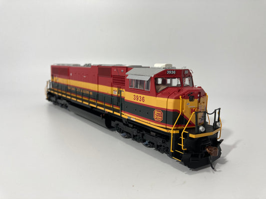 Athearn Genesis Kansas City Southern SD70MAC #3936 DCC Ready