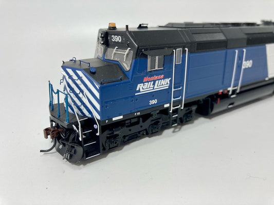 Athearn Genesis Montana Rail Link F45 #390 DCC Non Sound