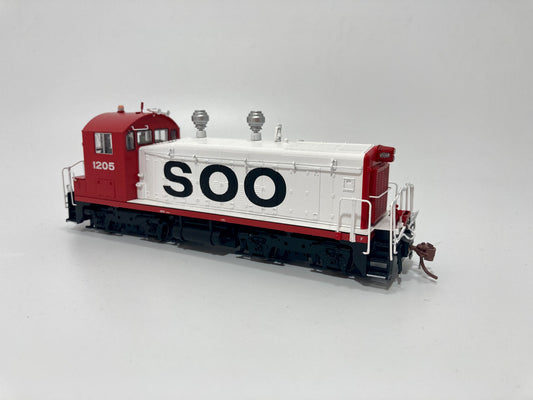 Rapido SOO Line EMD SW1200 #1205 DCC & Sound