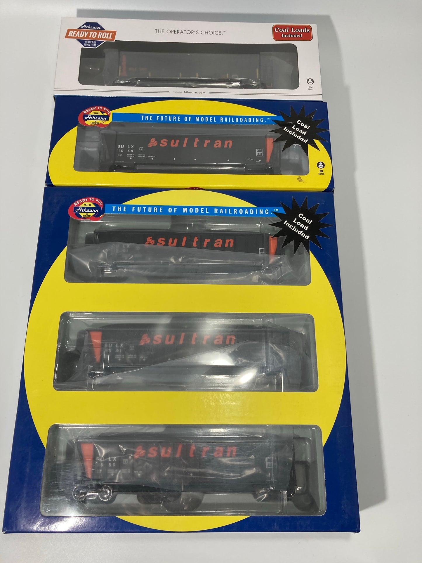 Athearn Sultran Bathtub Gondola 5 Pack