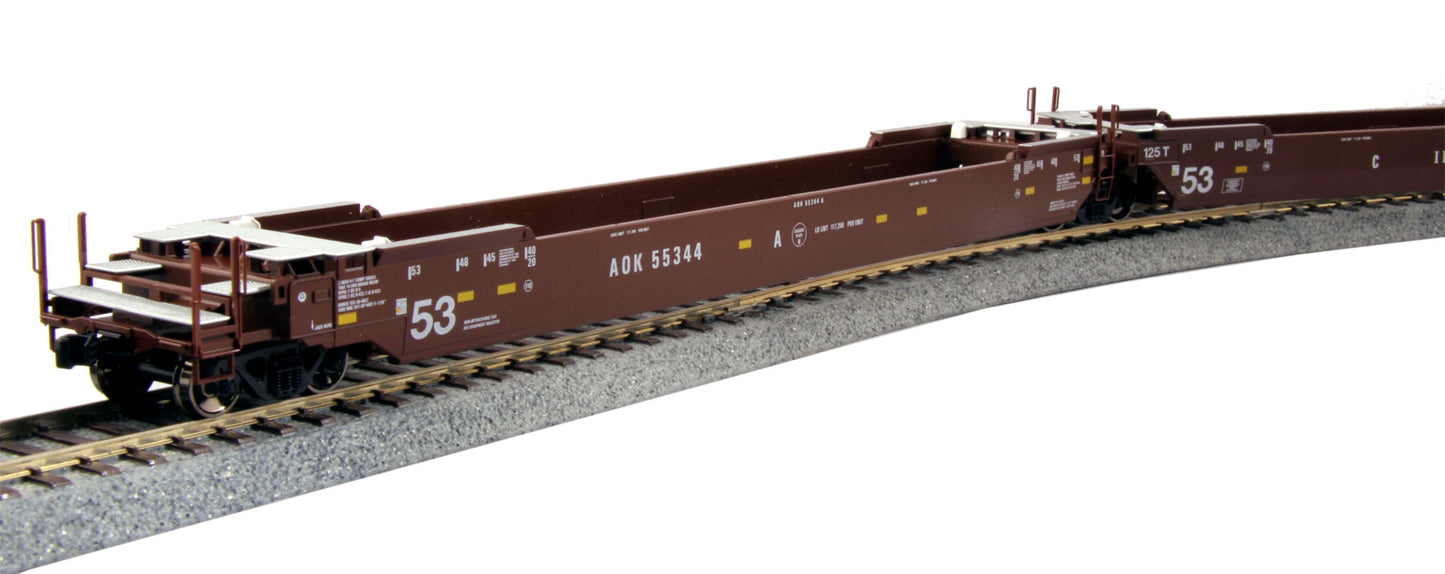 Kato Maxi IV 53' Well Car 3-Unit Sets