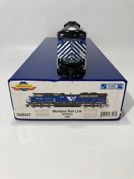 Athearn Genesis Montana Rail Link SD70ACe #4306 DCC Ready