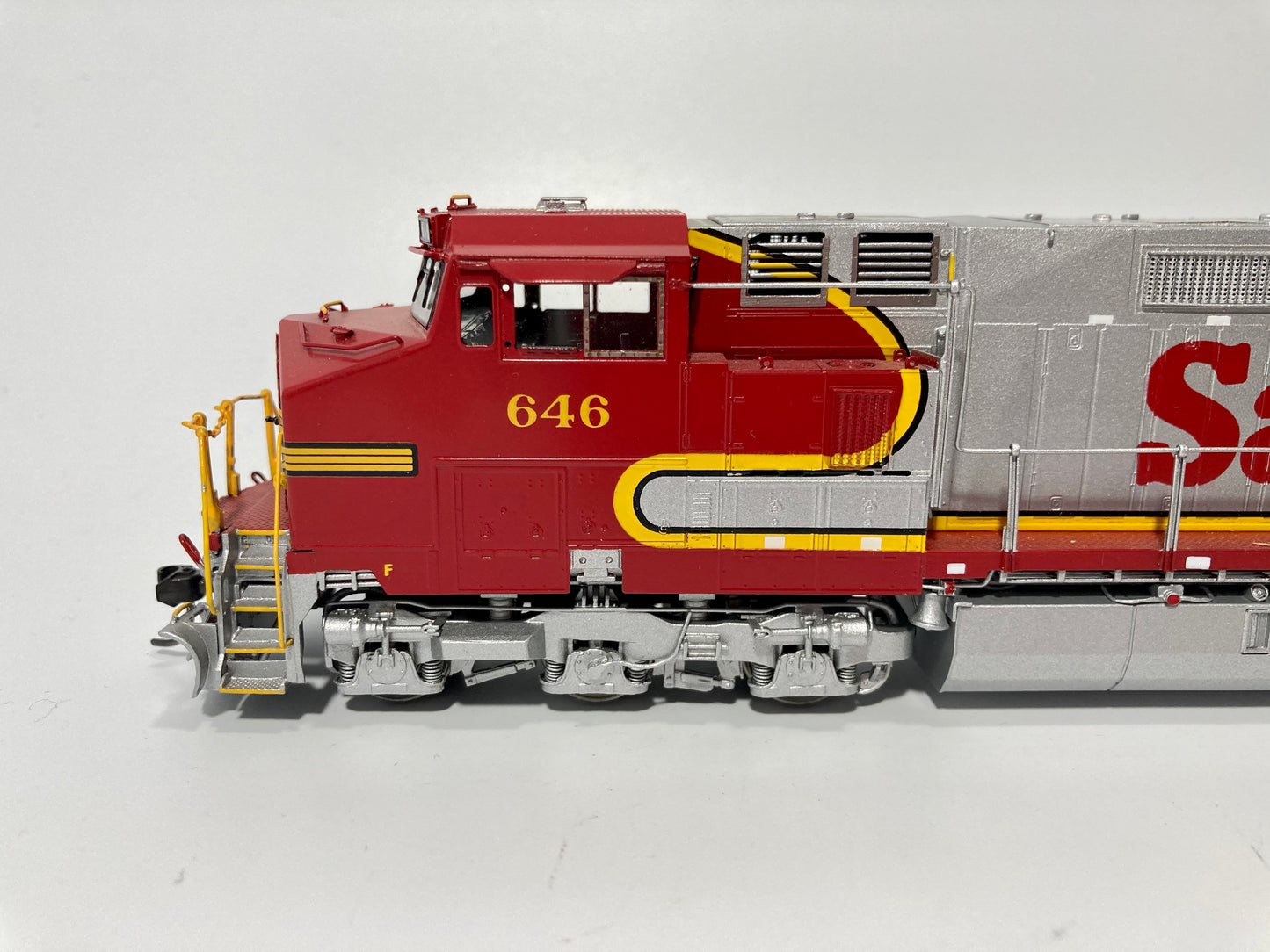 Overland Models Brass ATSF C44-9W #646 OMI-6525.1 DCC & Sound