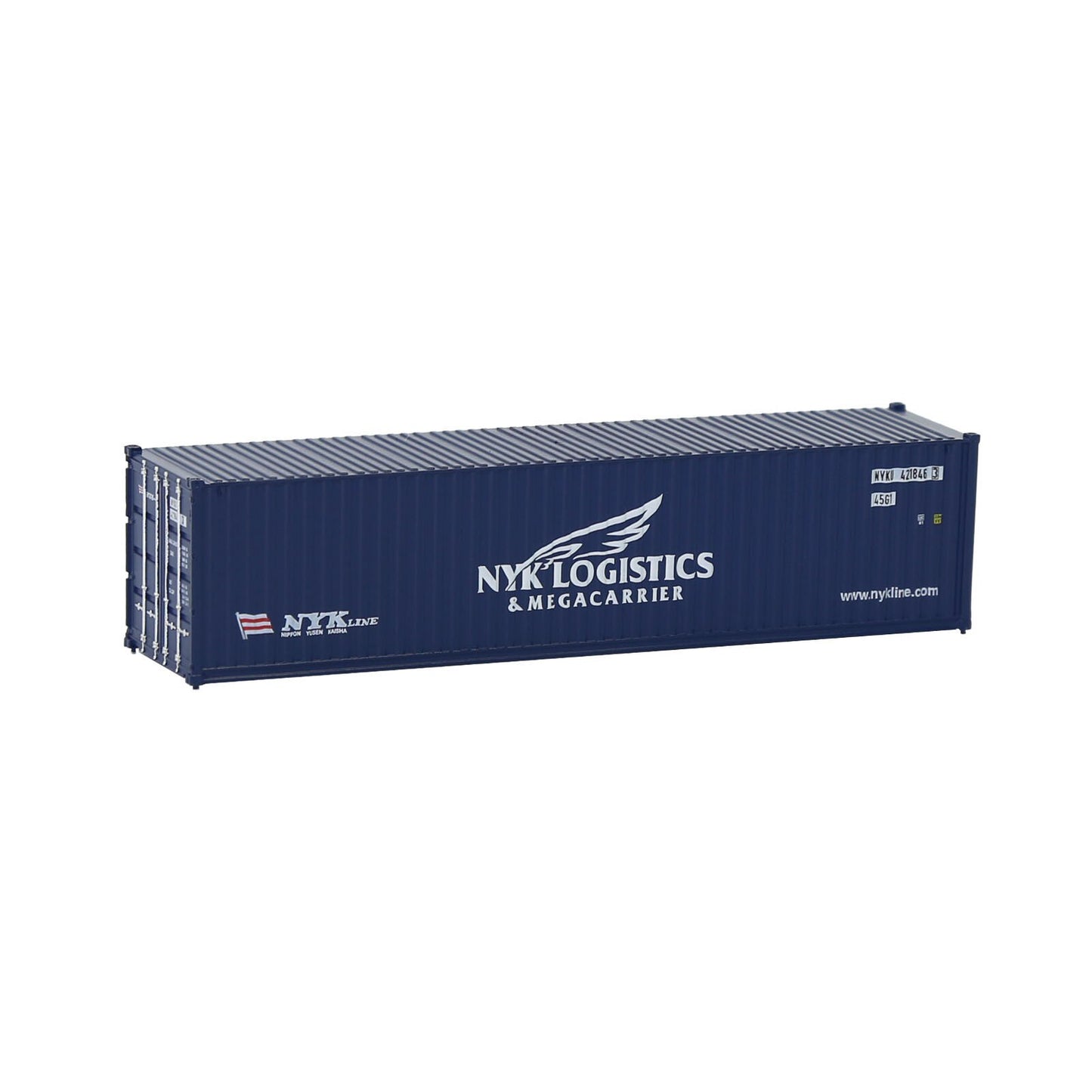 Evemodel Container 1 Unit N Scale 1:160 40ft Shipping Container 40' Cargo Box with Magnets C15008