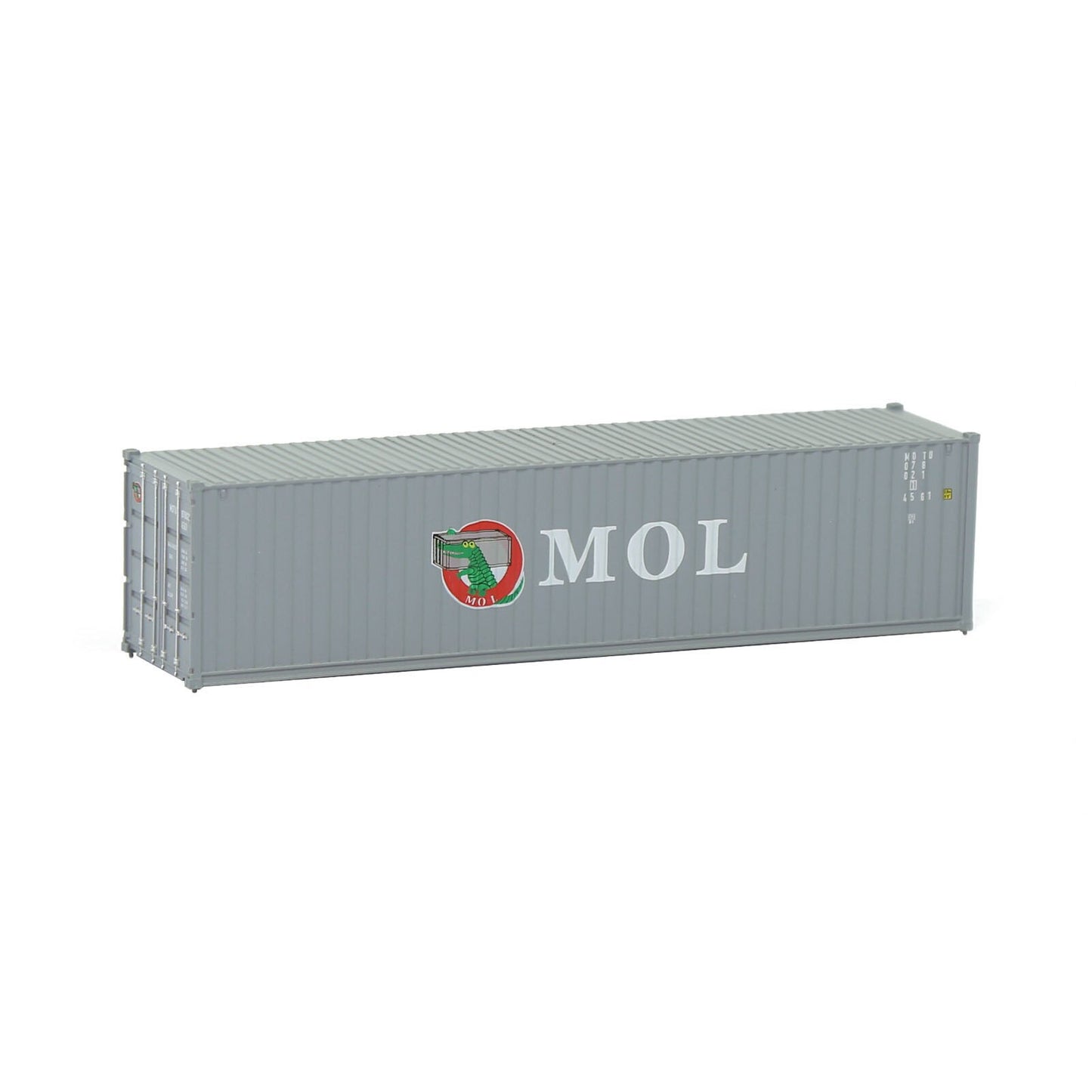 Evemodel Container 1 Unit N Scale 1:160 40ft Shipping Container 40' Cargo Box with Magnets C15008