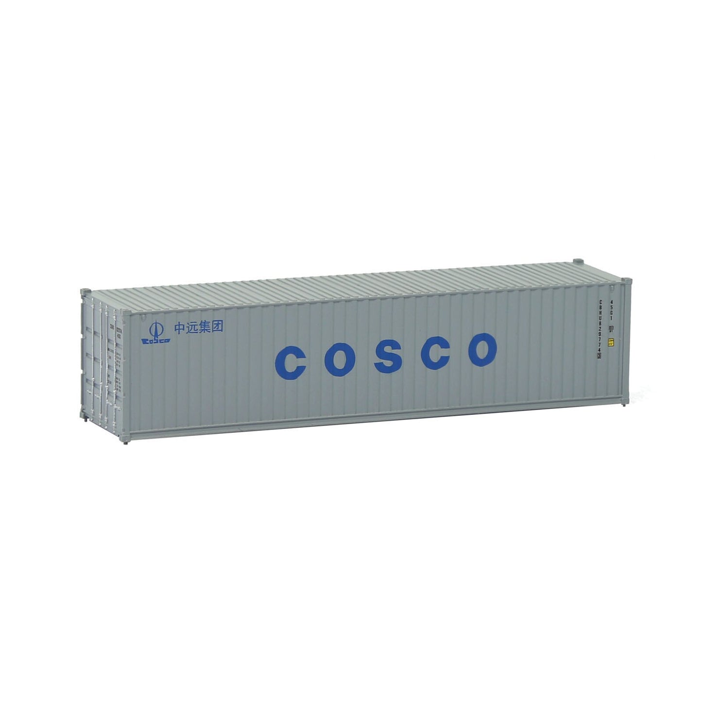 Evemodel Container 1 Unit N Scale 1:160 40ft Shipping Container 40' Cargo Box with Magnets C15008