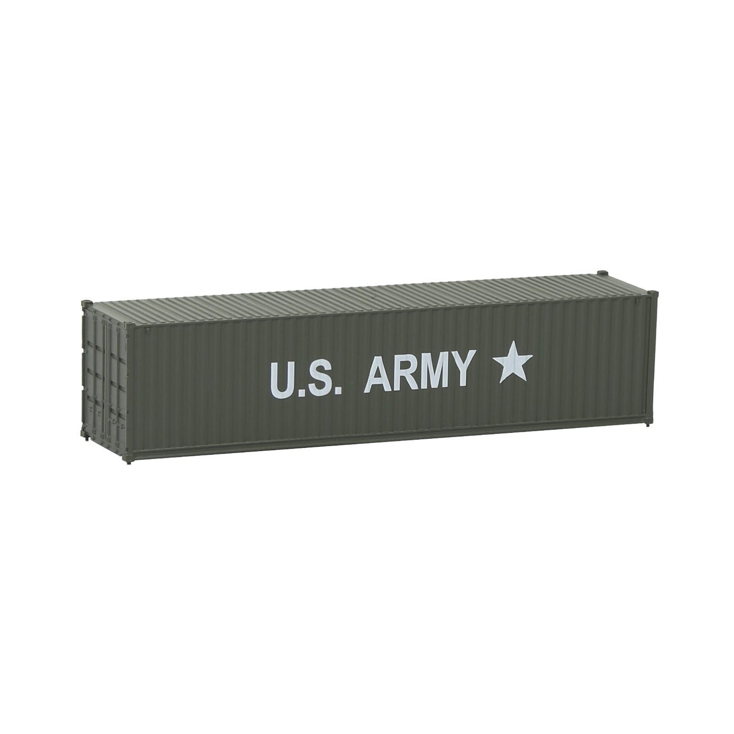 Evemodel Container 1 Unit N Scale 1:160 40ft Shipping Container 40' Cargo Box with Magnets C15008