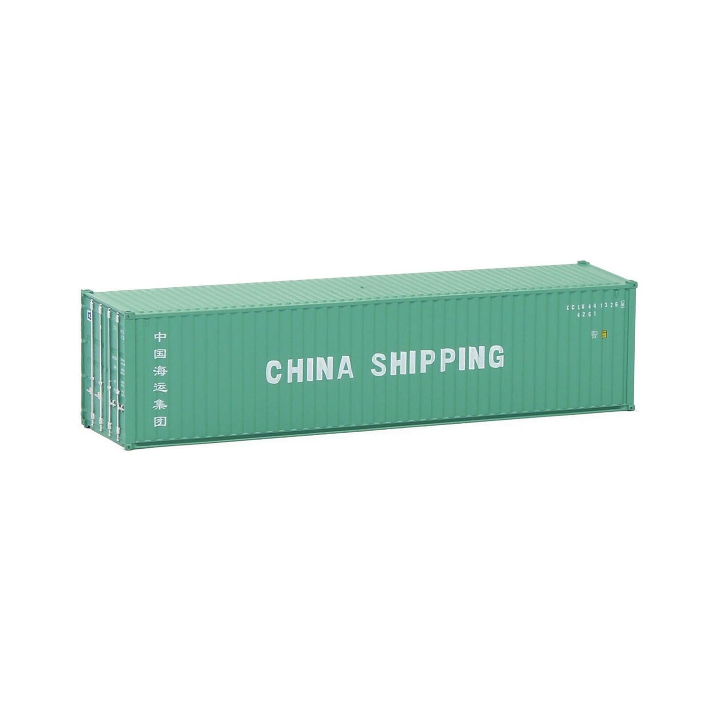 Evemodel Container 1 Unit N Scale 1:160 40ft Shipping Container 40' Cargo Box with Magnets C15008