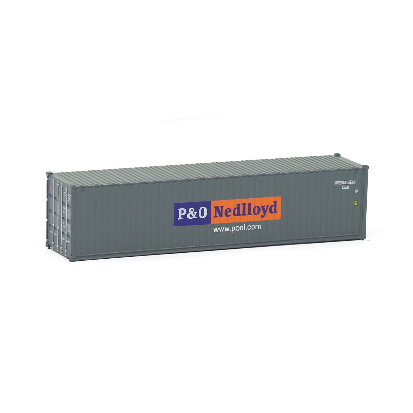Evemodel Container 1 Unit N Scale 1:160 40ft Shipping Container 40' Cargo Box with Magnets C15008