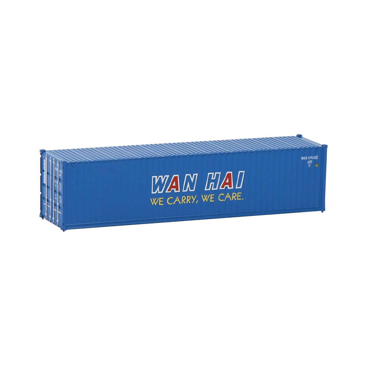 Evemodel Container 1 Unit N Scale 1:160 40ft Shipping Container 40' Cargo Box with Magnets C15008