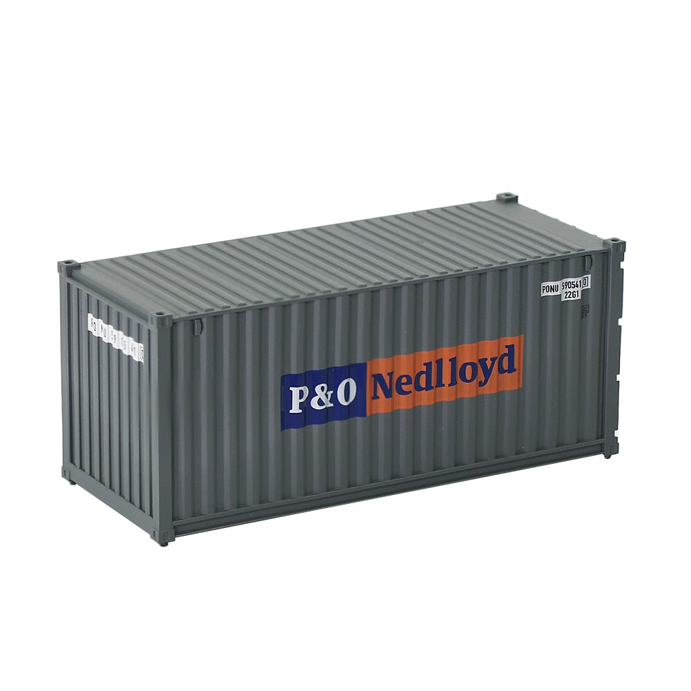 Evemodel 1pc HO Scale 1:87 20ft Shipping Container Model Railway Cargo Box 20' Container C8726