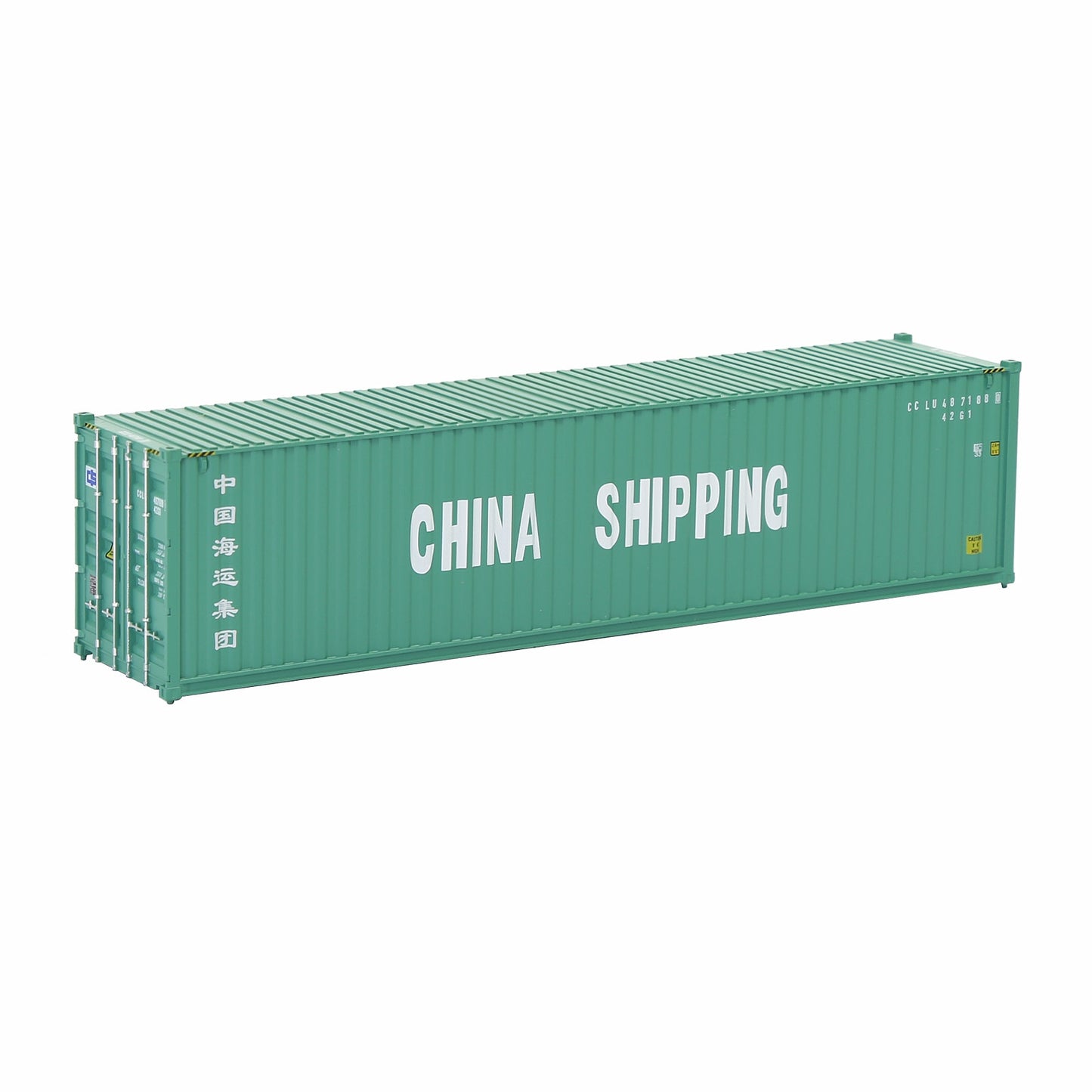 Evemodel C8746 1pc HO Scale 1:87 40ft Shipping Container 40' Cargo Box Model Railway Layout