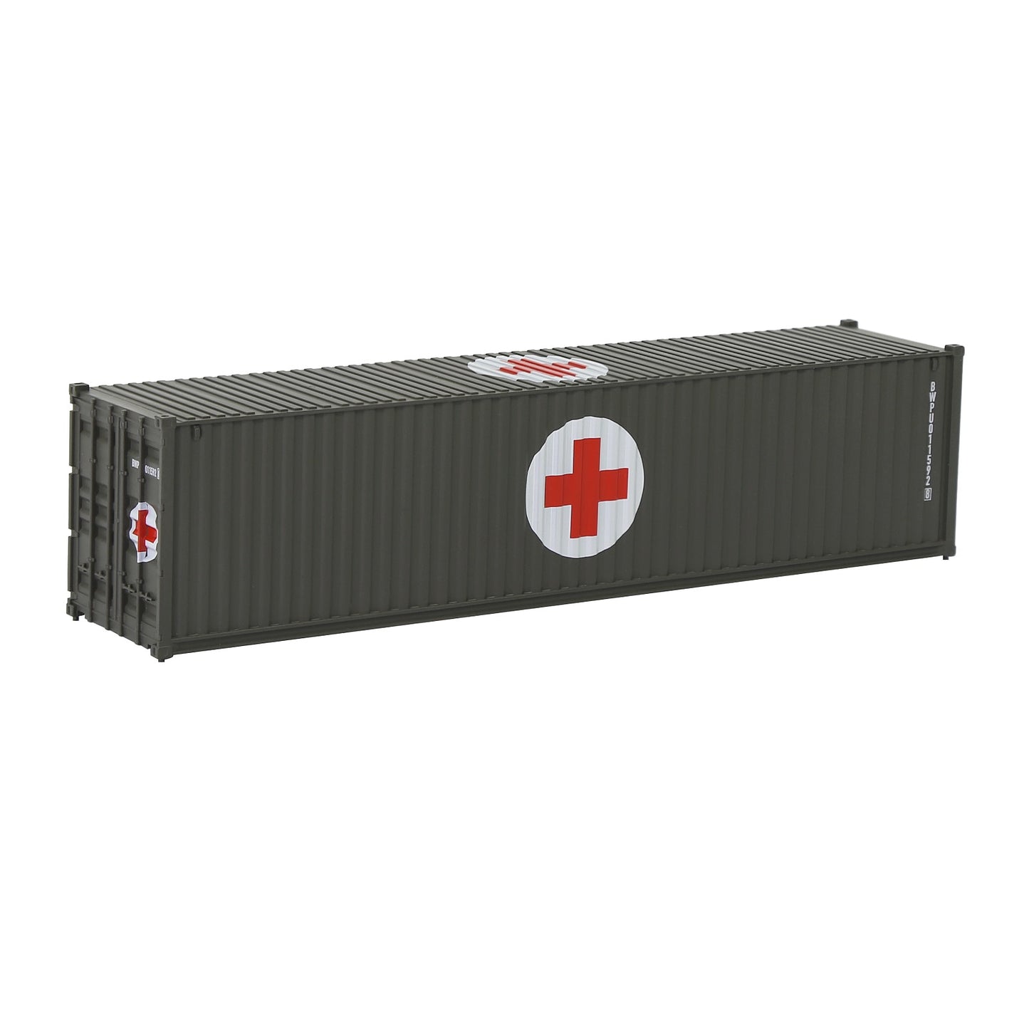 Evemodel C8746 1pc HO Scale 1:87 40ft Shipping Container 40' Cargo Box Model Railway Layout