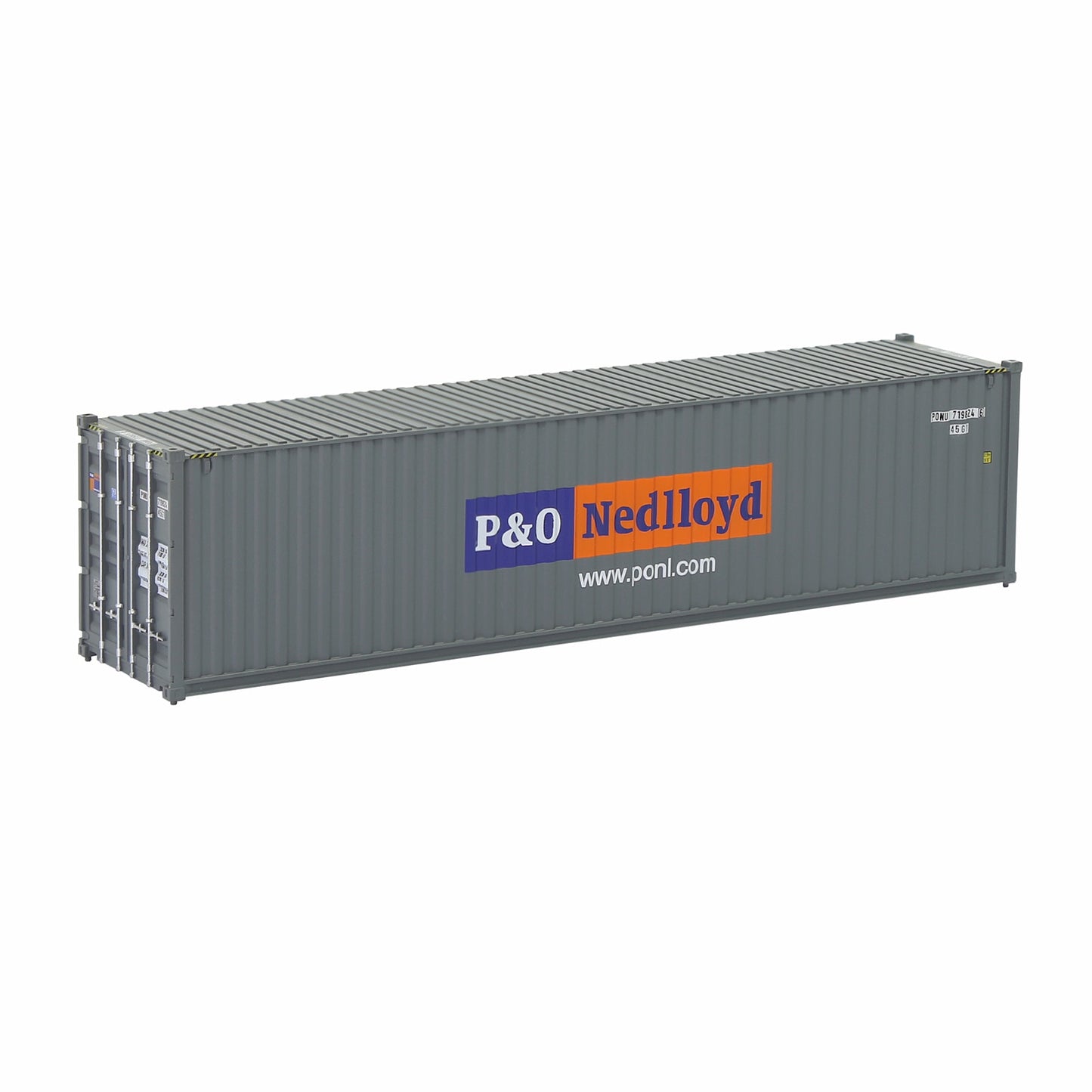 Evemodel C8746 1pc HO Scale 1:87 40ft Shipping Container 40' Cargo Box Model Railway Layout