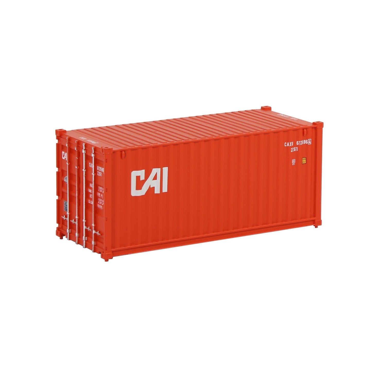 Evemodel 1pc HO Scale 1:87 20ft Shipping Container Model Railway Cargo Box 20' Container C8726