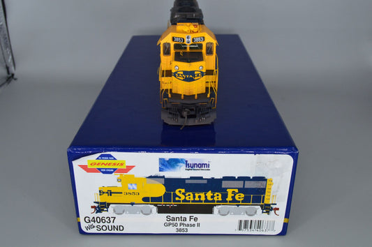 Athearn Genesis Santa Fe GP50 #3853 DCC & Sound