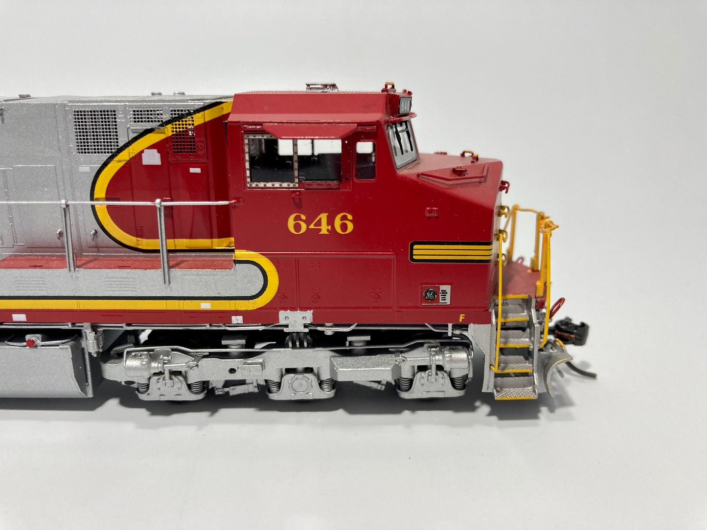 Overland Models Brass ATSF C44-9W #646 OMI-6525.1 DCC & Sound